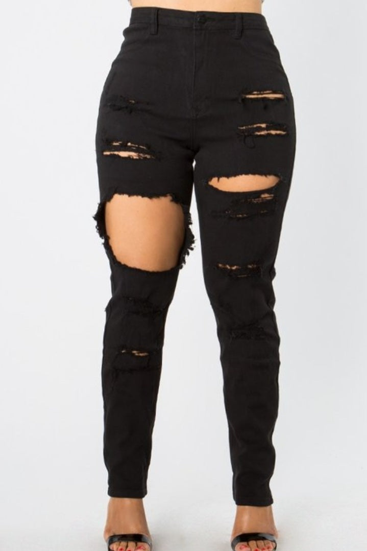 Jonia distress jeans