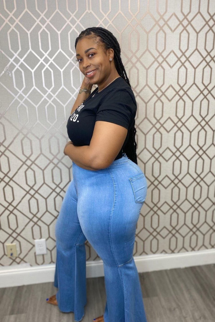 Kyshia Bell Bottom Jeans