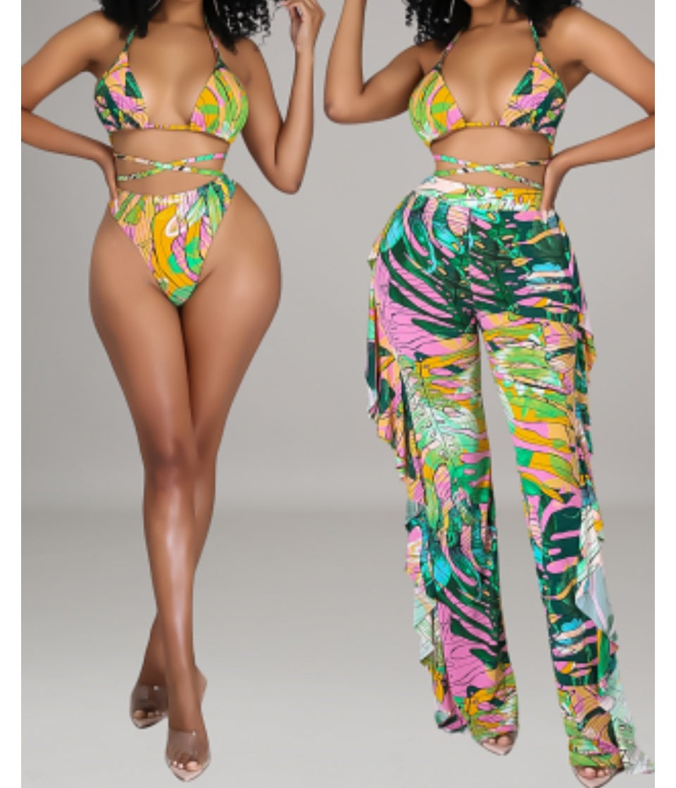 Belize 3 piece Swim Suit