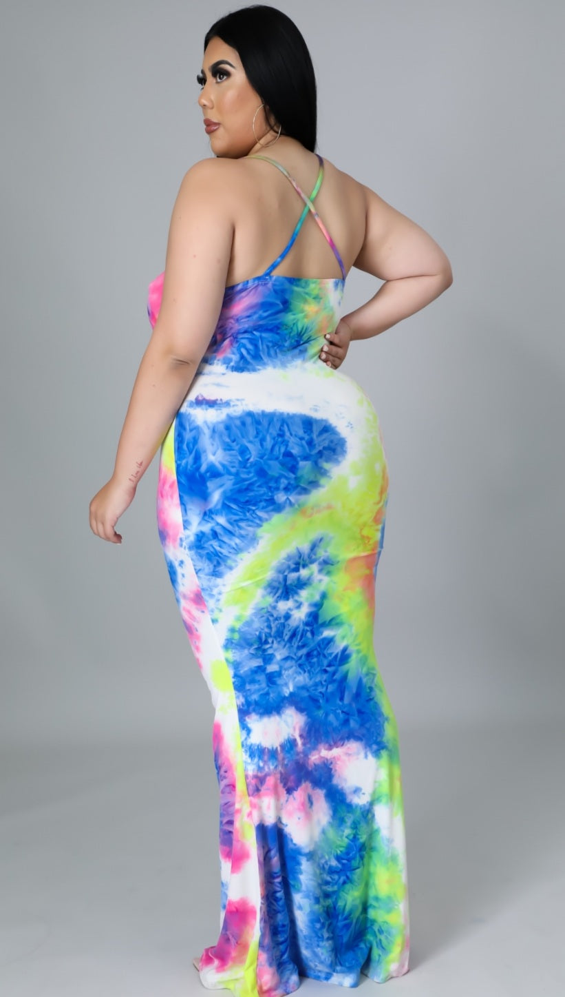 Tye Dye Maxi Dress